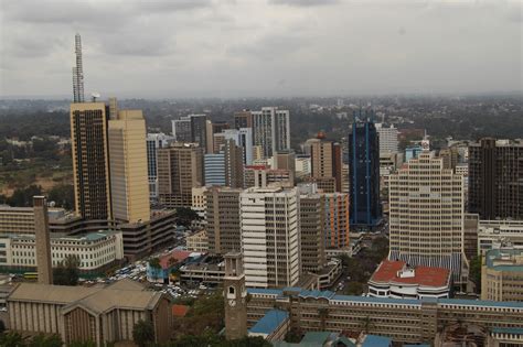 Aerial View Of Nairobi