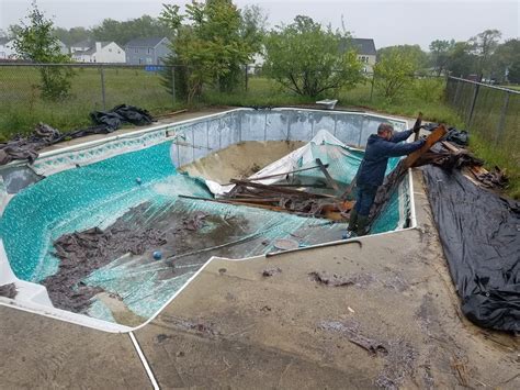 What's the best way to improve fun in your pool? Before & After Photos of Swimming Pool Construction