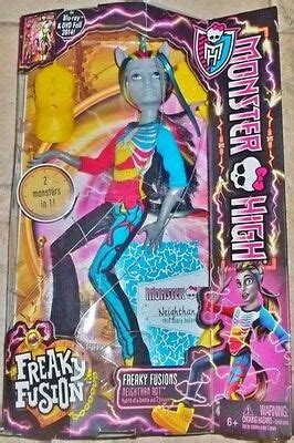 Monster High Freaky Fusion Doll Neighthan Rot Hybrid Unicorn Zombie Boy