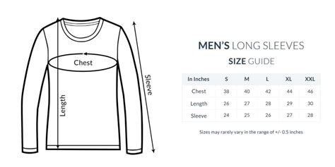T Shirt Size Guidechart 9thson