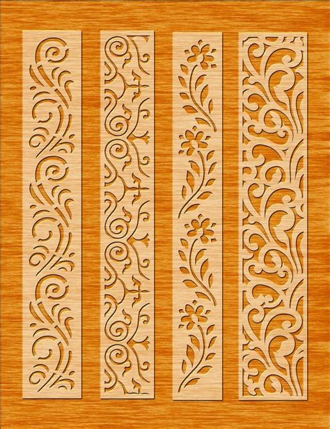 Wood Craft Patterns Stencil Patterns Stencil Designs Floral Wall
