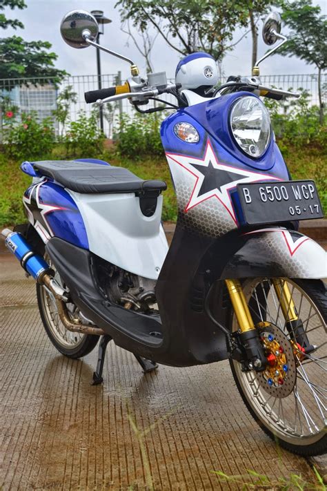 Senang, saat memiliki sepeda motor serta mobil yang sudah di modif. pengertianmodifikasi: Modifikasi Fino Images