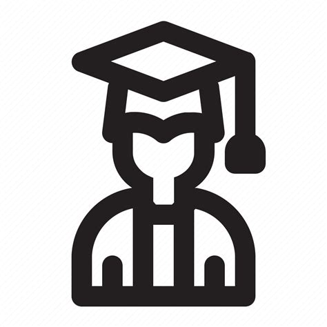 Graduate Icon Download On Iconfinder On Iconfinder