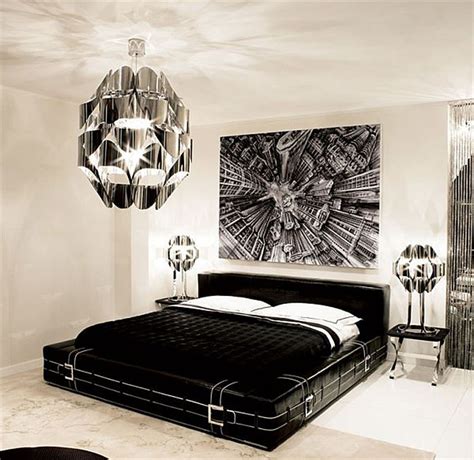 Black And White Bedroom Interior Design Ideas