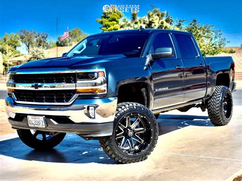 2017 Chevrolet Silverado 1500 Hostile Alpha Mcgaughys Custom Offsets