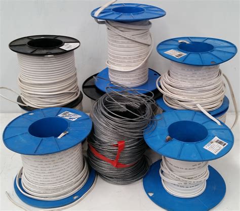 9 Spools Of Wire Lot 958517 Allbids