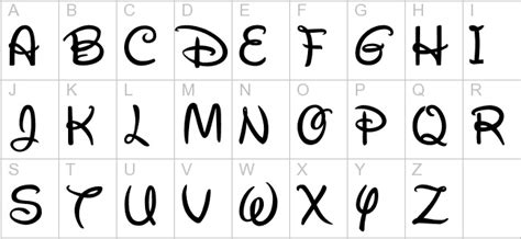Download 56,000 fonts in 27,000 families. waltograph ui font for Walt Disney | Fonts | Pinterest ...