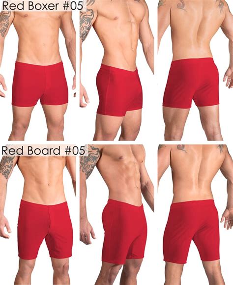 Solid Red Swimsuits For Men By Vuthy Sim Choose Thong Etsy