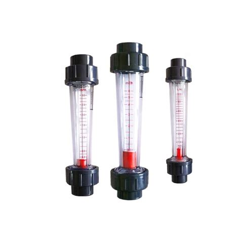 High Precision Plastic Tube Flow Meter Long Type Rotameter Flowmeter