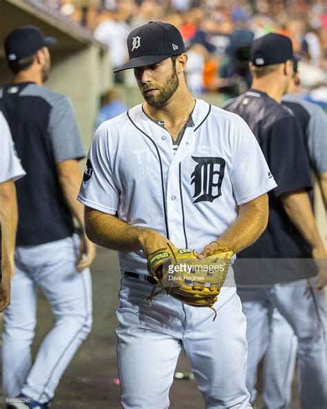 Starting Pitcher Daniel Norris 44 Of The Detroit Tigers Is Pulled In