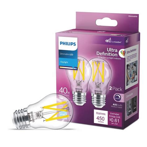 40 Watt Equivalent A15 Ultra Definition Dimmable Ubuy Sweden