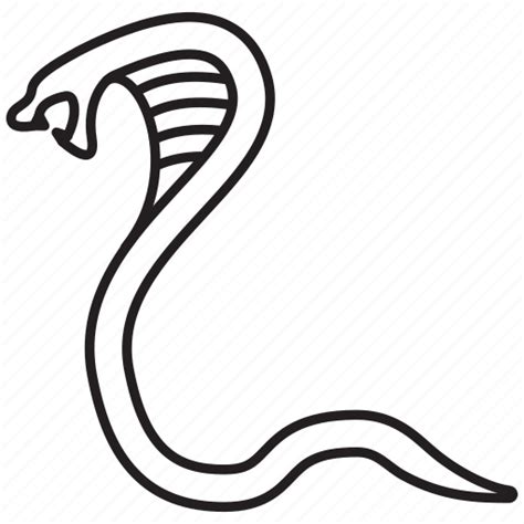 Cobra, danger, poisonous, reptile, reptilian, snake, wild icon - Download on Iconfinder