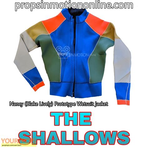 The Shallows Nancy Blake Lively Proto Wetsuit Jacket Original Movie