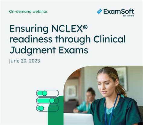 Webinar Ensuring Nclex Readiness Through Clinical Judgment Exams