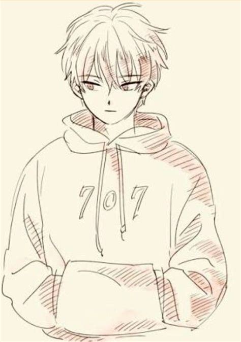 Anime Boy Pencil Sketch Cute Boy Drawing Anime Boy Sketch Easy