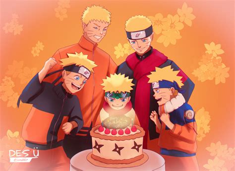 🌷 Des ü 🌤️ Happy Birthday Naruto 101021