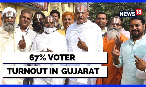 67 Voter Turnout In The Second Phase Of Polling Gujarat Assembly Elections English News