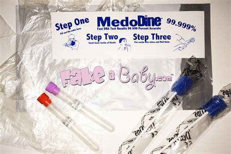 This way you can feel where the swab is and will be sure it is gently making contact. The Marvelous Fake DNA Test - FakeaBaby.com