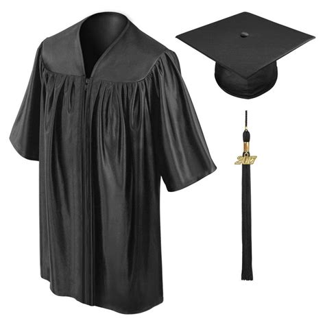 Black Polyester Graduation Gown Fineotex Aneri Llp Id 17310309597