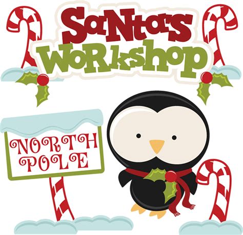 Santas Workshop Svg Cutting Files Santa Svg Cuts Christmas Svg Cut