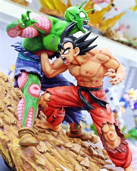 Me playing dragon ball z kakarot goku vs piccolo hd. Goku vs Piccolo | Dragon ball, Dragon ball art, Anime figures