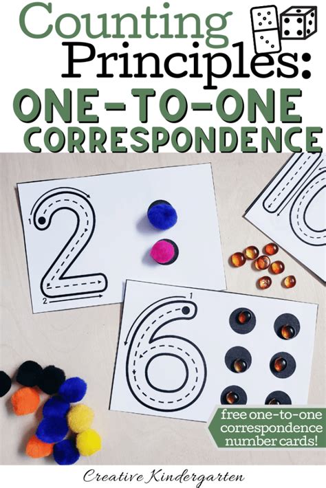 One To One Correspondence Counting Worksheet