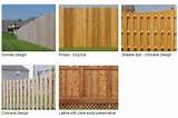 Different Styles Of Wood Fencing Photos