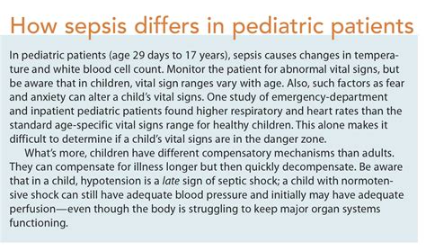 How To Recognize And Intervene For Pediatric Sepsis