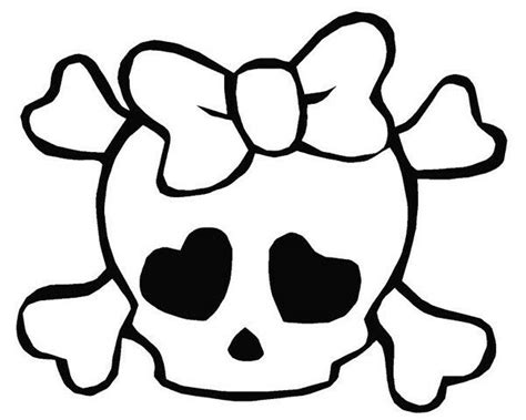 Pin by Tiffany Johnson on Graphics | Skull coloring pages, Skull