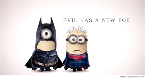 Funny Minion Superman Thefunnyplace