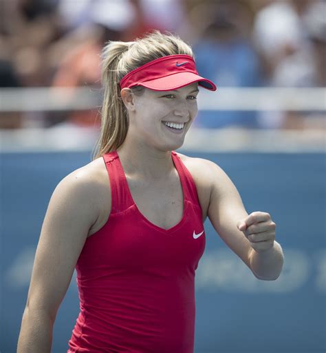 While we are talking about her performances and the tennis player as a whole, we want to now take you on a ride through a eugenie bouchard photo gallery. Eugenie Bouchard - Wikipedia