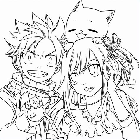 Coloriage De Fairy Tail Impressionnant Image Coloriage Fairy Tai