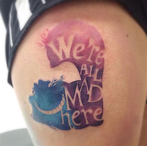 Western animation / alice in wonderland. 100+ Best Alice In Wonderland Tattoos - TattooBlend