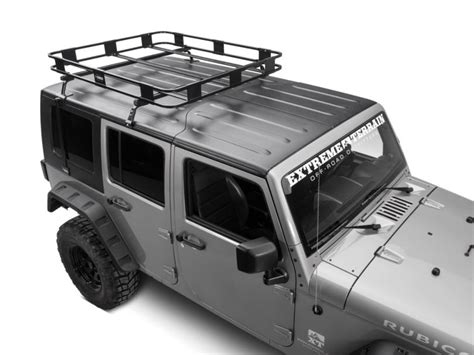 Surco Jeep Wrangler Safari Removable Hard Top Rack W Basket J100859