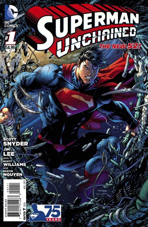 Historiteca Dc Comics Muestra La Portada Para Superman Unchained 1