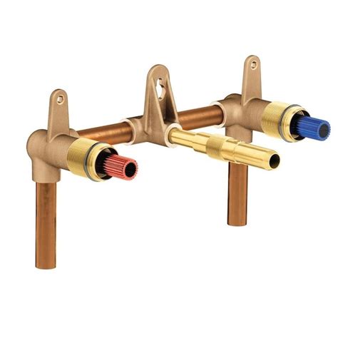 Moen 12 In Id Compression X 12 In Od Compression Brass Wall Mount