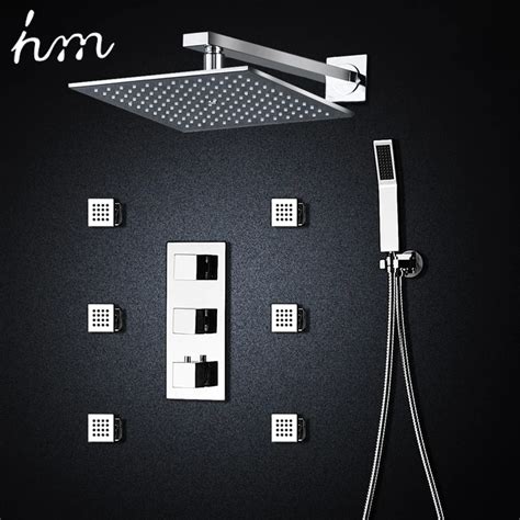 Buy Hm Thermostatic Bath Room Shower Faucets 10 Mixing Valve Wall