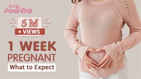 1 Week Pregnant What To Expect Youtube