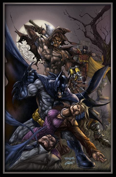 Batman Vs Scarecrow Colors By Aladecuervo On Deviantart Batman Vs