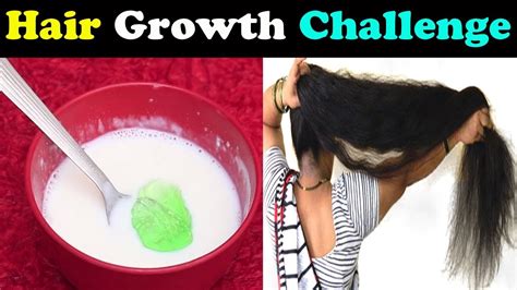 This is made of minerals, vitamins, and shark. Super fast Hair Growth Challenge || Natural Home Remedy ...
