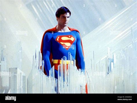 Superman Film 1978 Christopher Reeve Stock Photo Alamy