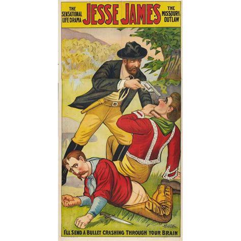 Jesse James As The Outlaw Movie Poster Style A 11 X 17 1921