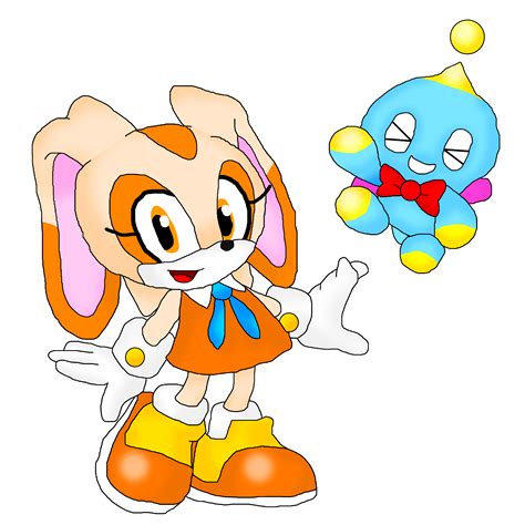 Cream The Rabbit And Cheese The Chao By Jr Verse On Newgrounds