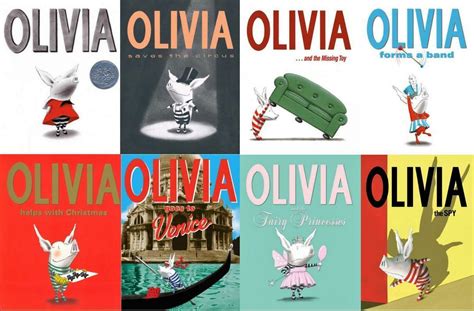 Olivia Series By Ian Falconer Hardcover Collection Set Of Books 1 8