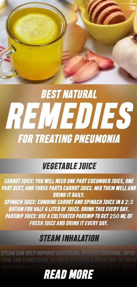 Best Natural Remedies For Treating Pneumonia Natural Cough Remedies