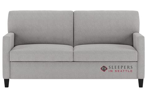 Customize And Personalize Conley Queen Leather Sofa By American Leather