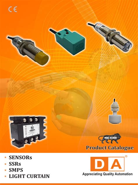 Sensor Ssrs Catalogue Da Pdf Relay Automation
