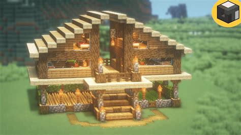 It wont function later , because it has no place for enchantment table or lots of chests. Minecraft: How to Build a SIMPLE SURVIVAL House ...