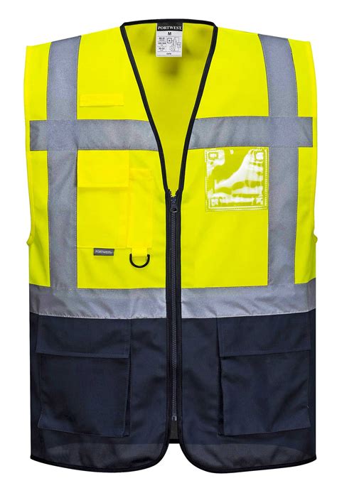 Looking for a navy blue safety vest? Northrock Safety / Warsaw Executive Vest navy, Blue Safety ...
