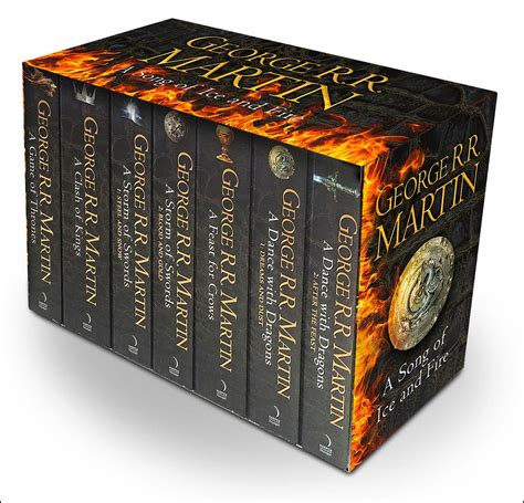 Game Of Thrones A Song Of Ice And Fire 7 Books Box Set By George R R